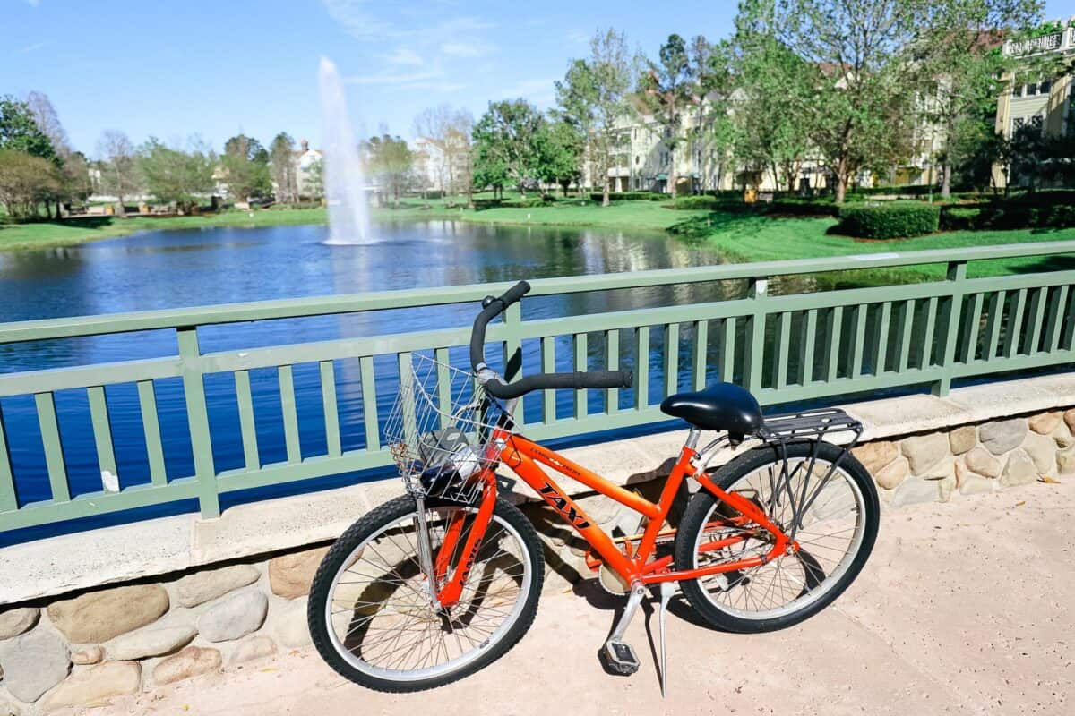 Disney Saratoga Springs Bike Rentals