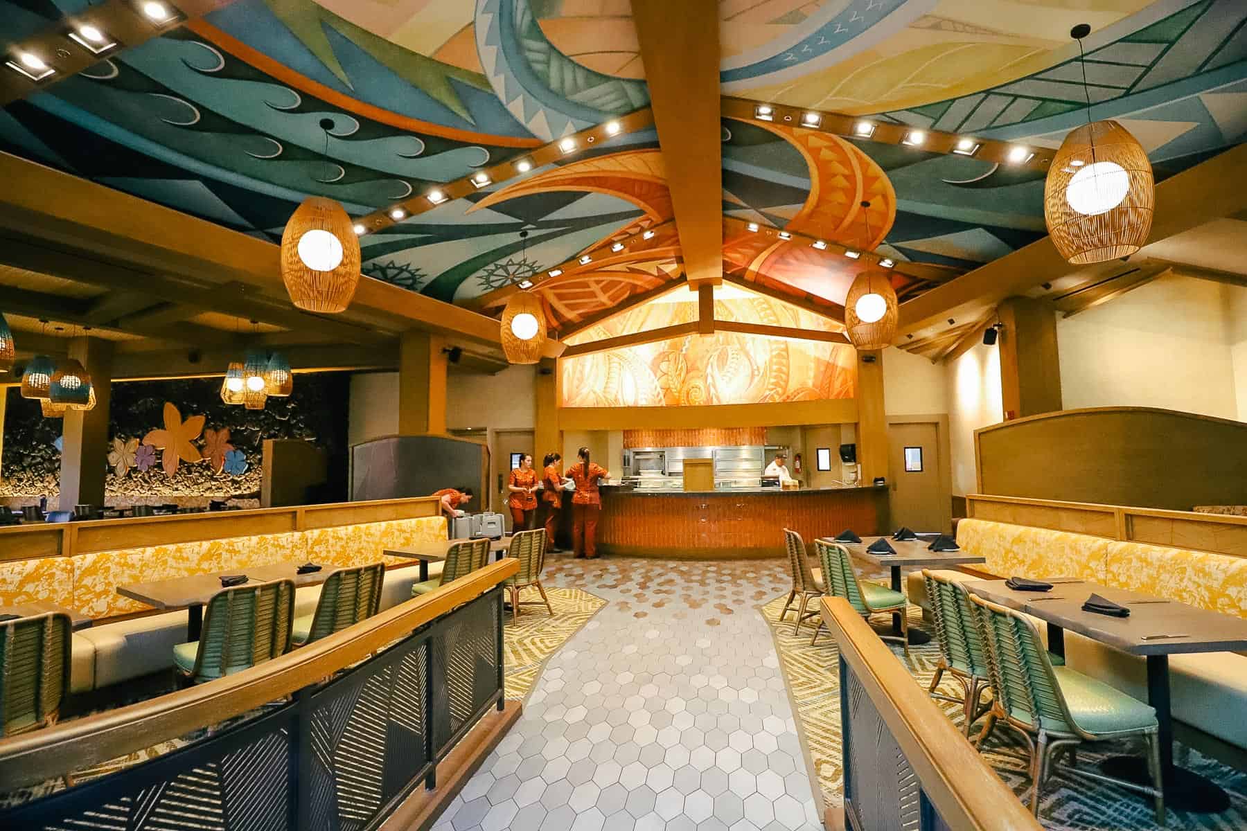 Kona Cafe interior 
