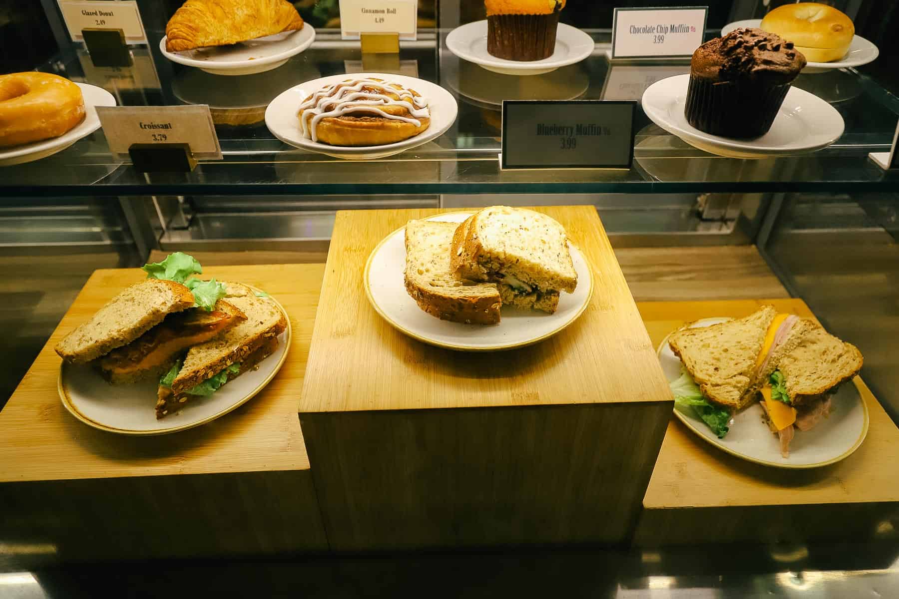 more premade sandwiches and pastries at Riverside Mill