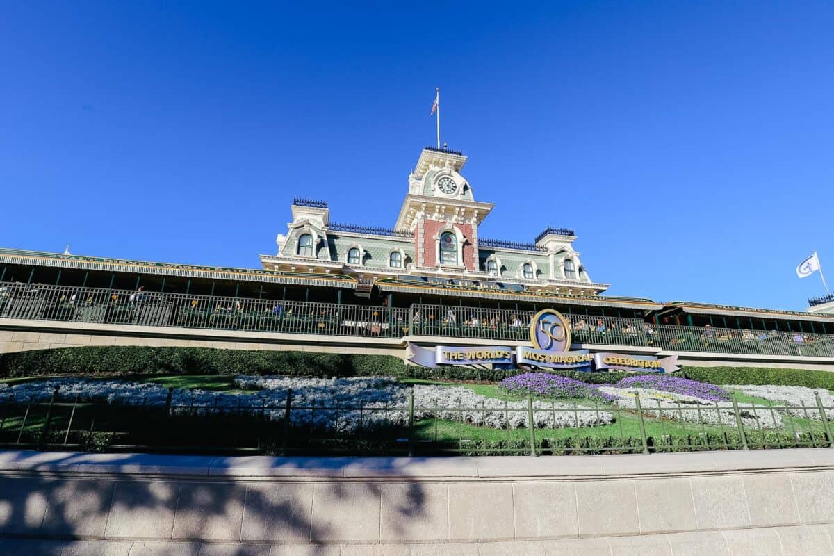 Walt Disney World Railroad Train Station - Magic Kingdom