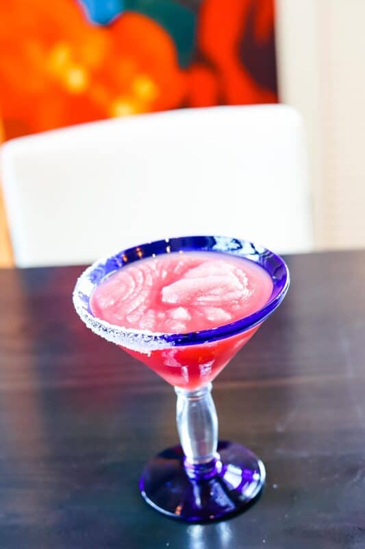 Pomegranate Margarita at Disney's Rosa Mexicano