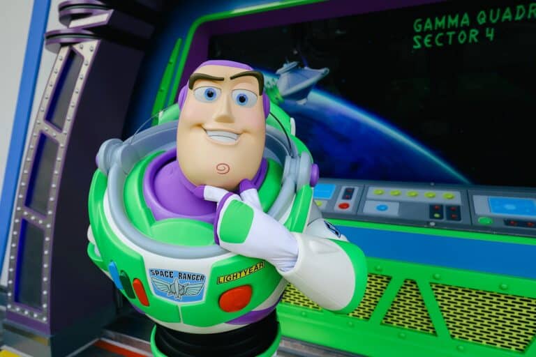Meet Buzz Lightyear at Disney World