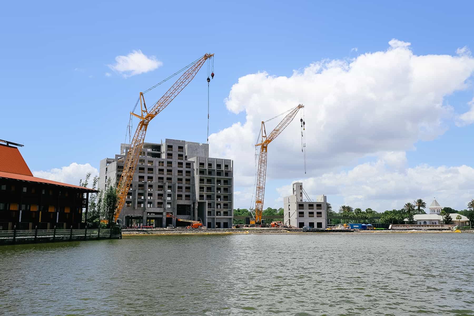 2023 Construction at Disney’s Polynesian Resort (DVC Tower Updates)
