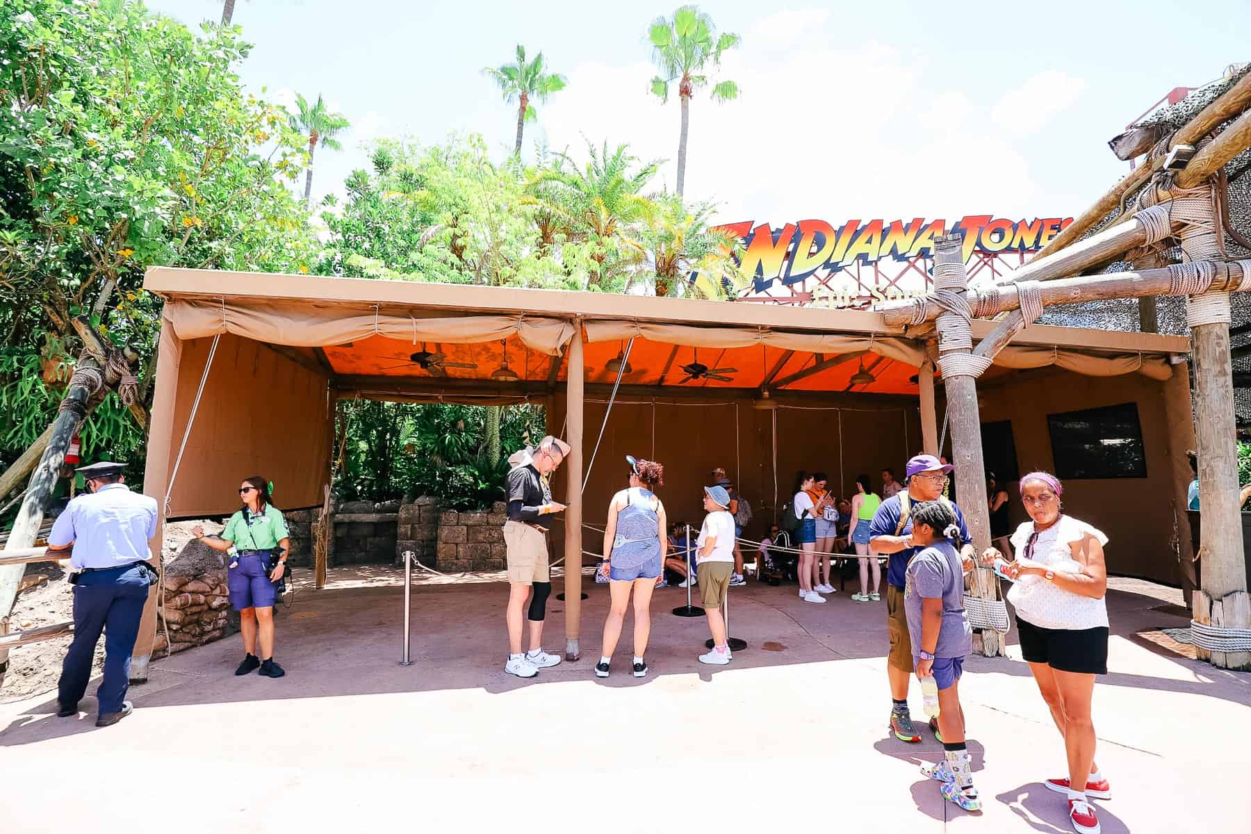 Character Meet-and-Greet Area in front of Indiana Jones 