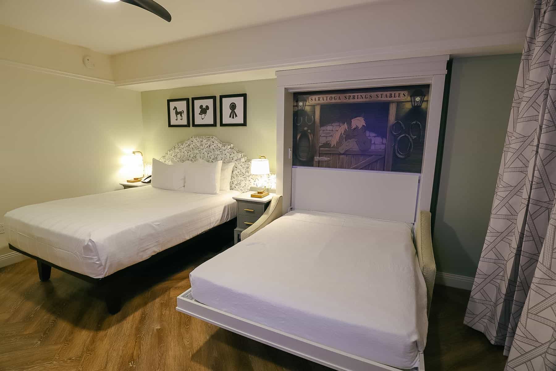 a deluxe studio example in one of the Disney World Villa Resorts 