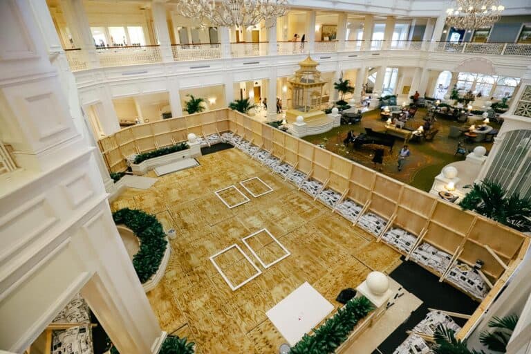 2023 Renovation and Refurbishment Progress at Disney’s Grand Floridian Resort