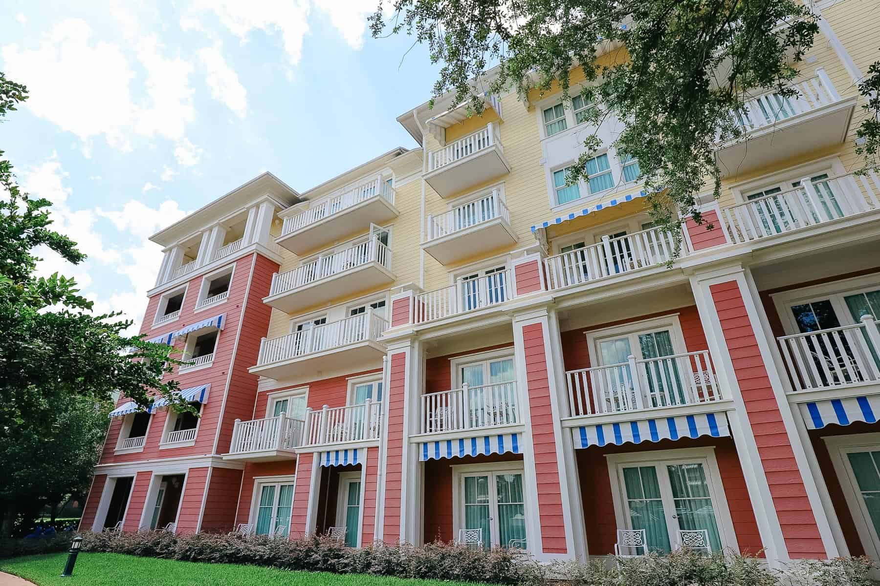 Villas area of Disney's Boardwalk