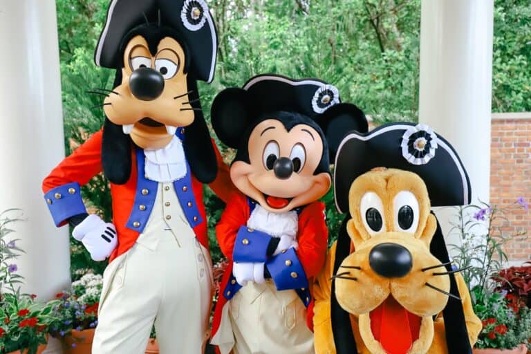 Meet Rare Holiday Characters at Epcot for the 4th of July
