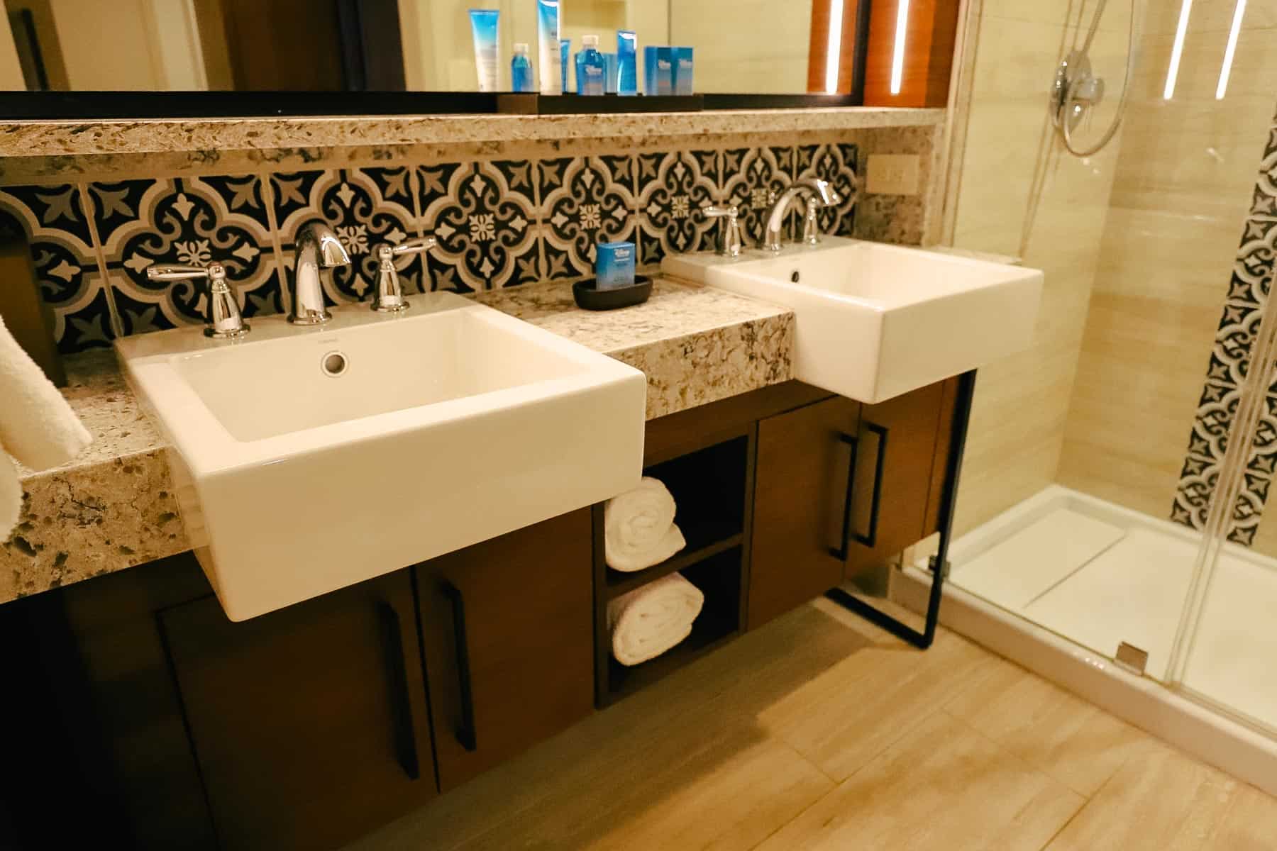 Vanity area 