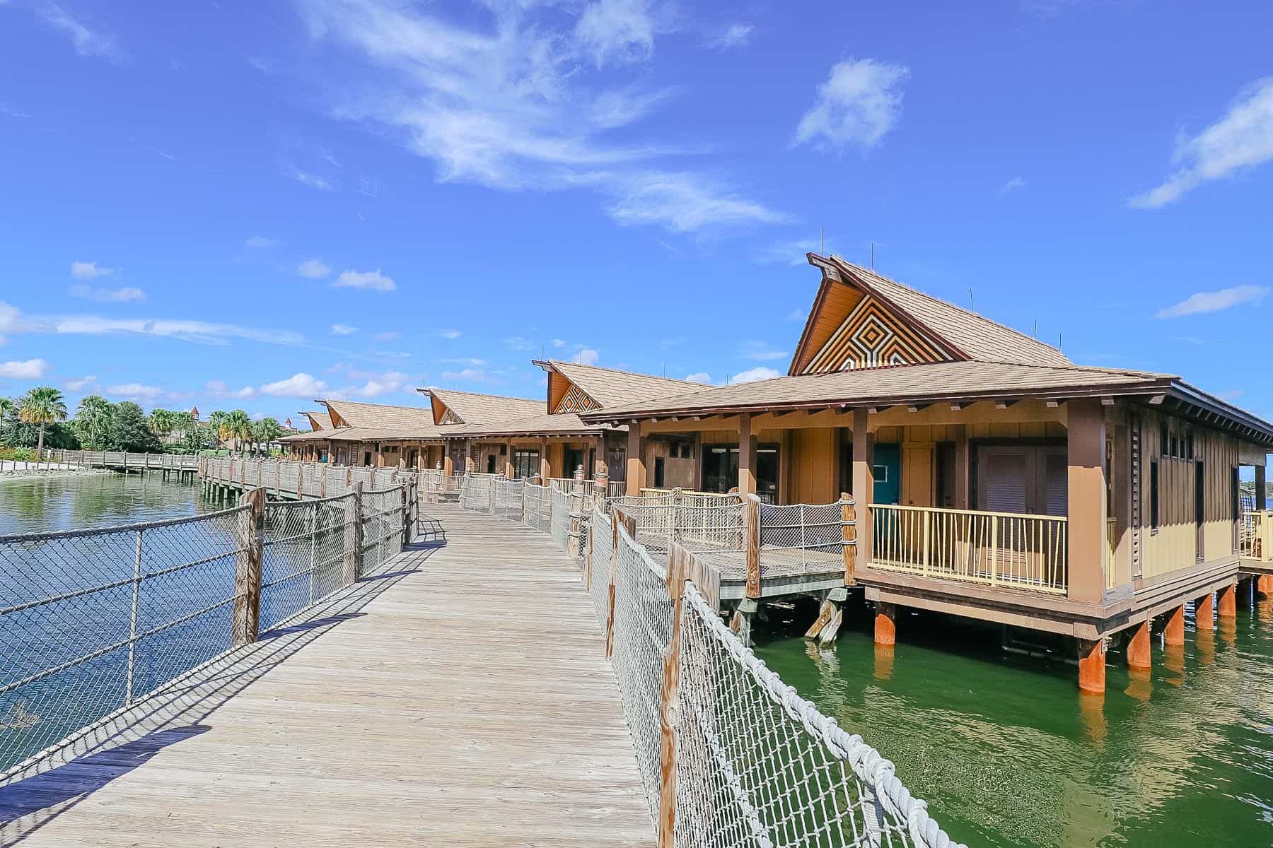 Disney Bora Bora Bungalows at the Polynesian