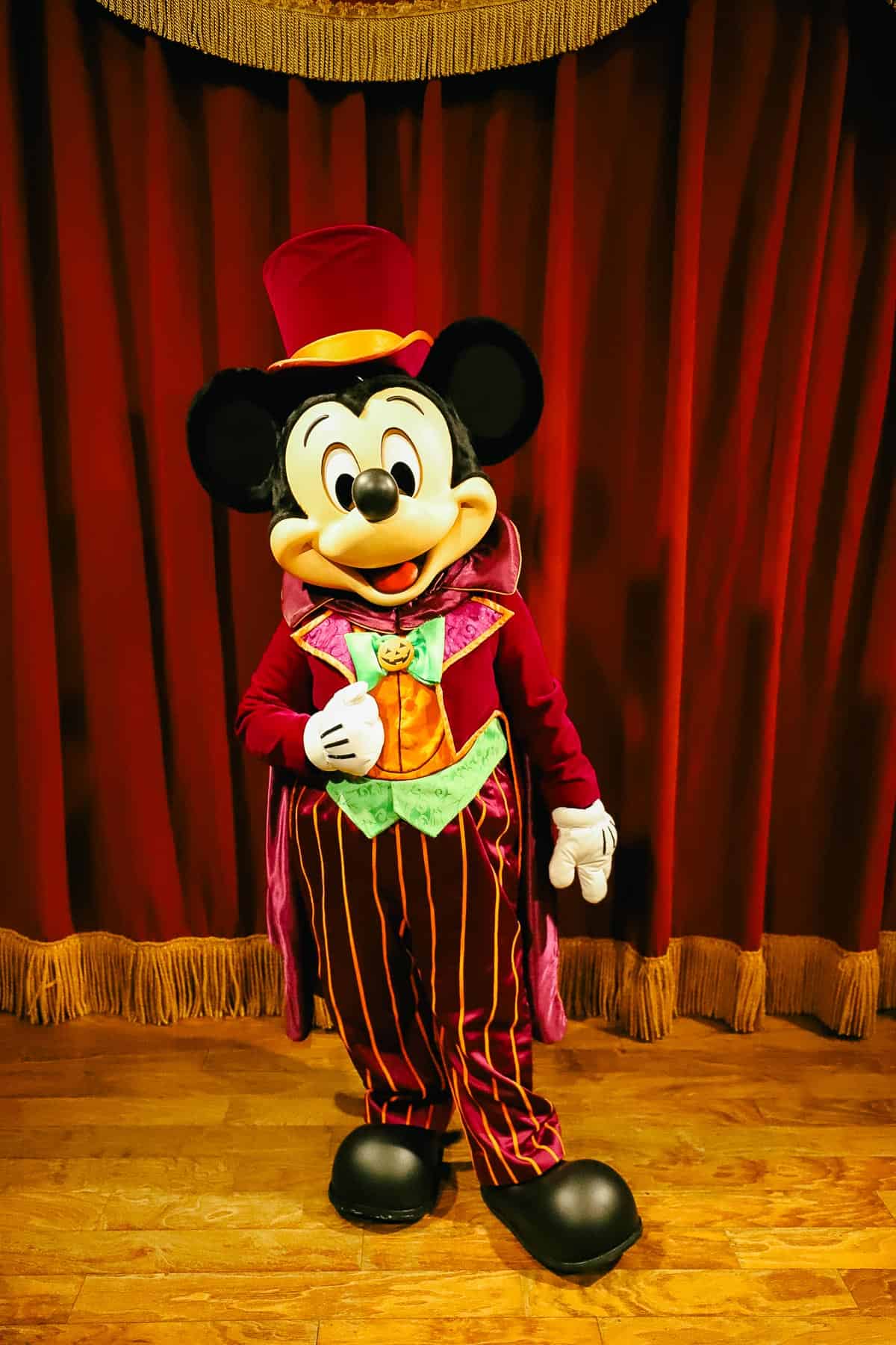 Mickey Mouse and Halloween costume