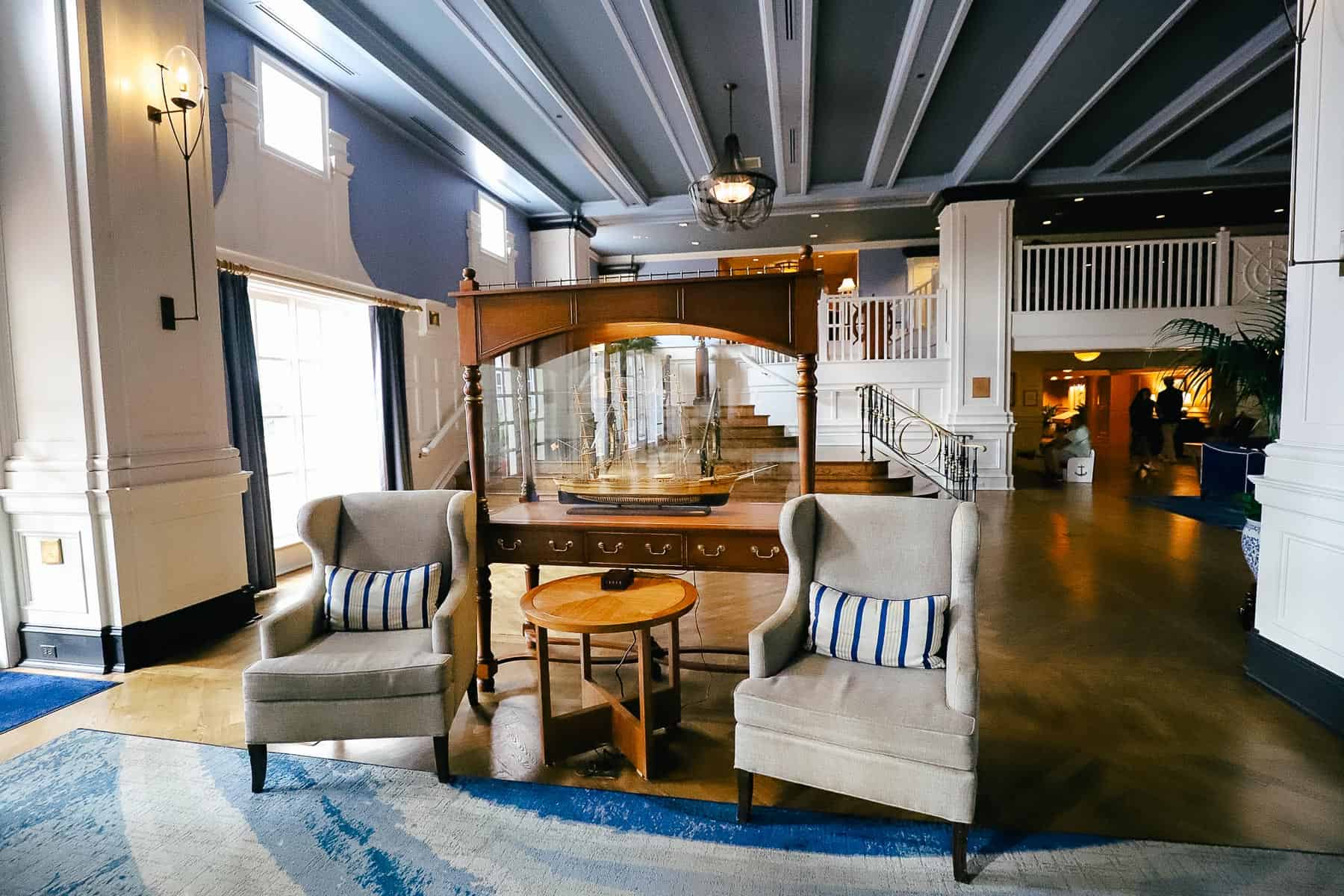 Yacht Club lobby