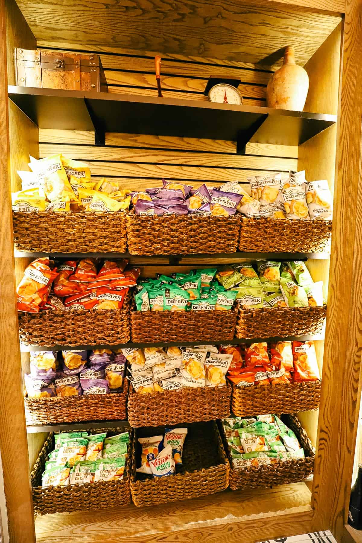 bags of chips at the quick service at Universal Orlando Sapphire Falls Hotel