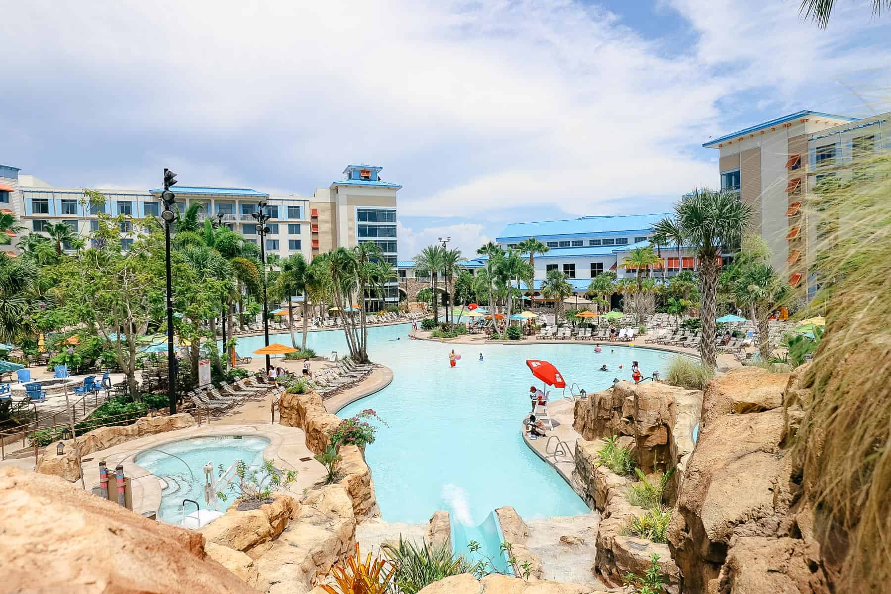 The Pool Area at Loews Sapphire Falls Resort