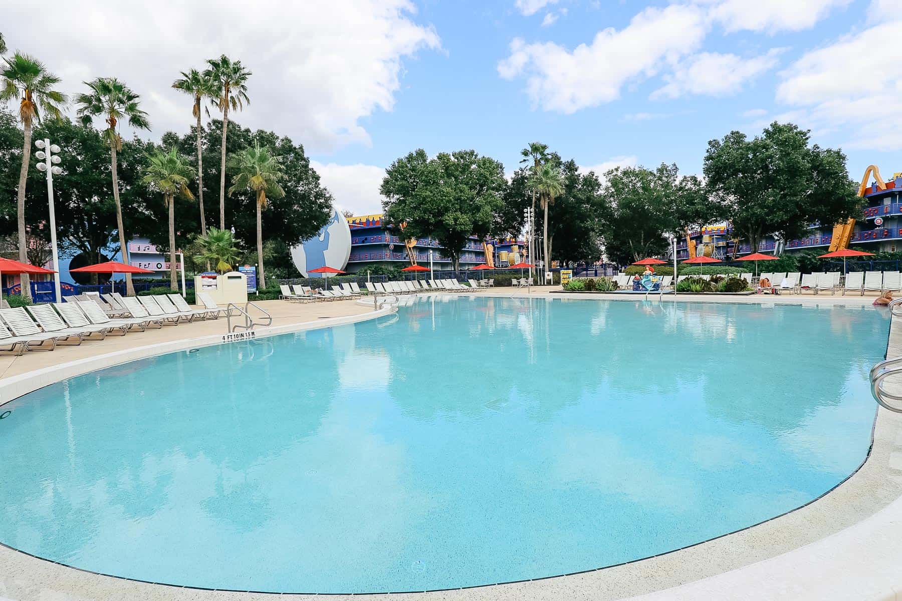 Quiet Pool at All-Star Music 