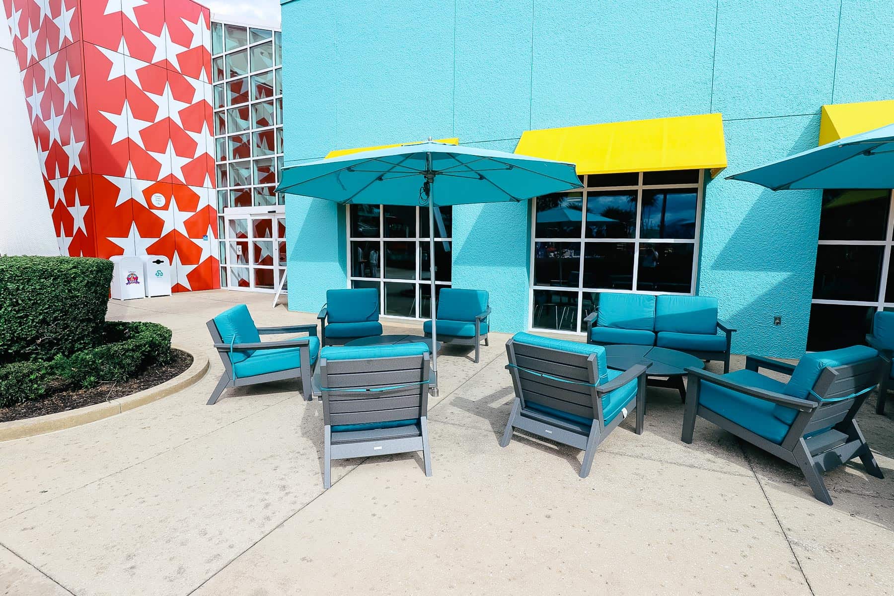 Seating Area near the All-Star Music Pool Bar 