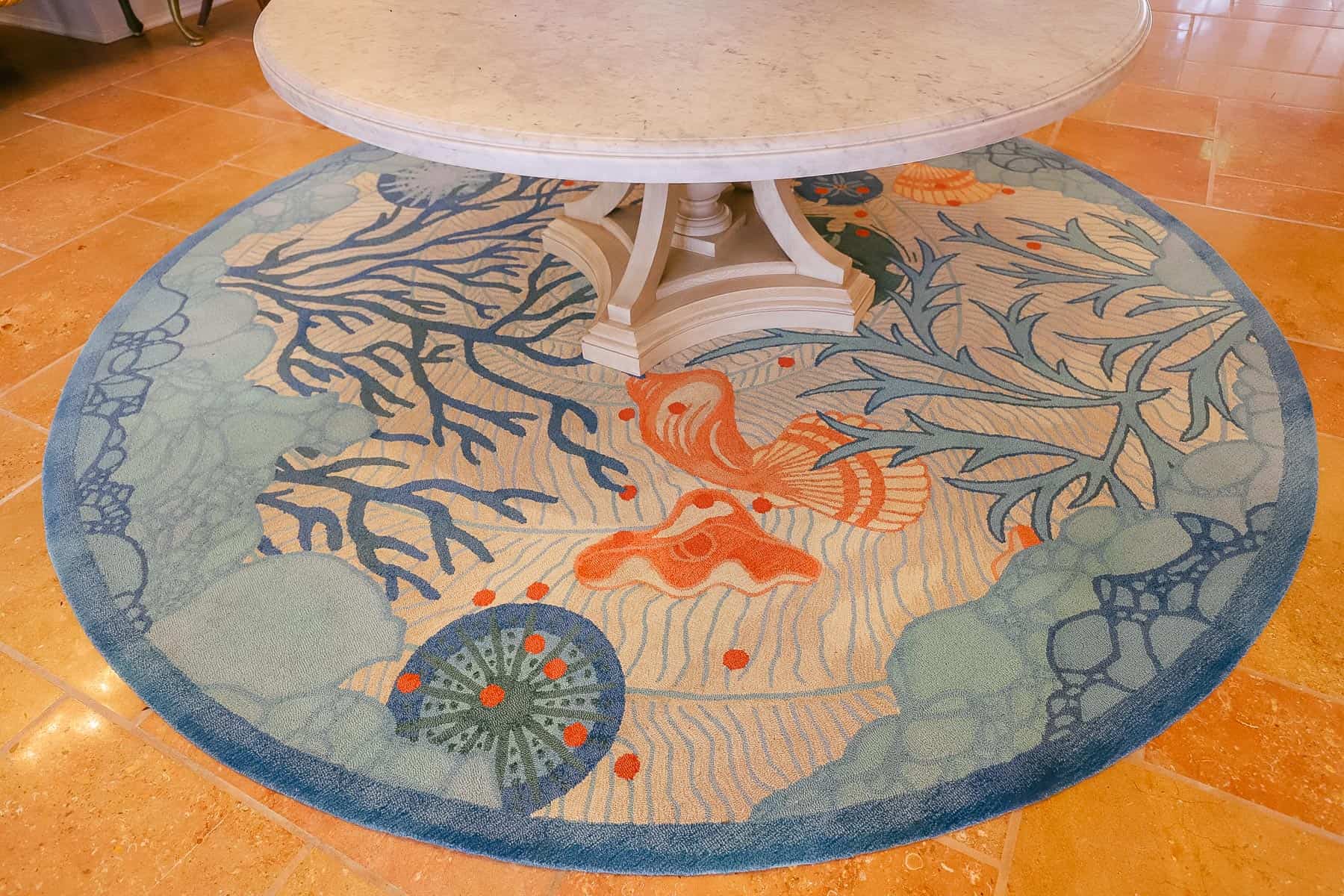 new rug at Disney's Beach Club 