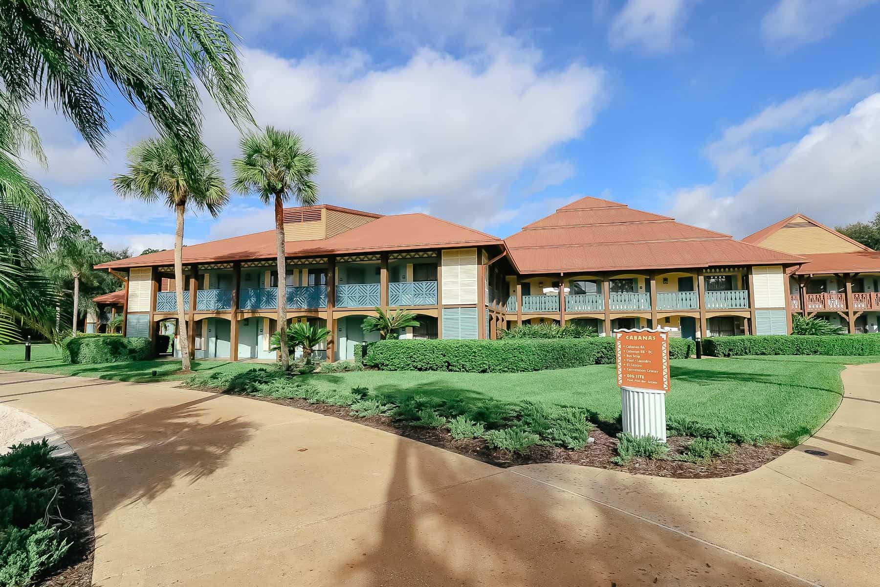 Cabanas Section of Disney's Coronado Springs 