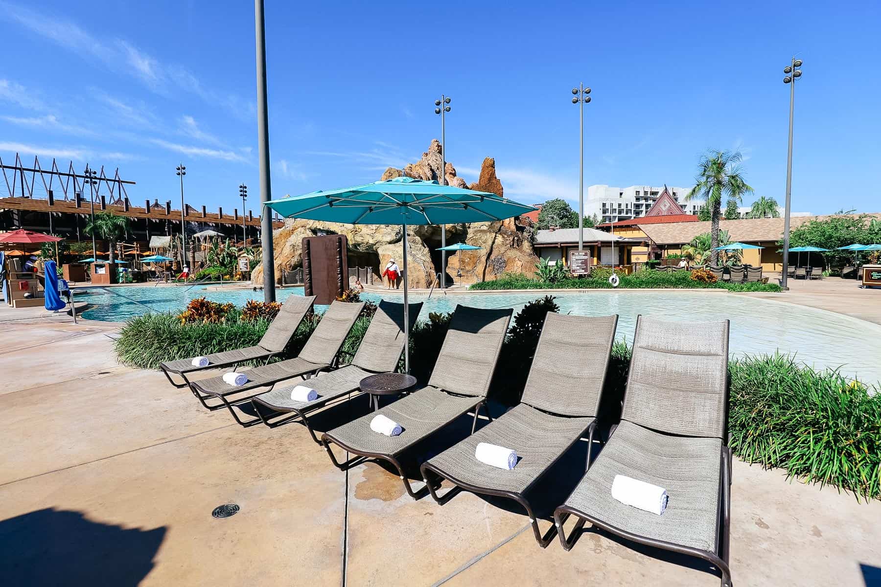 Loungers at the Lava Pool