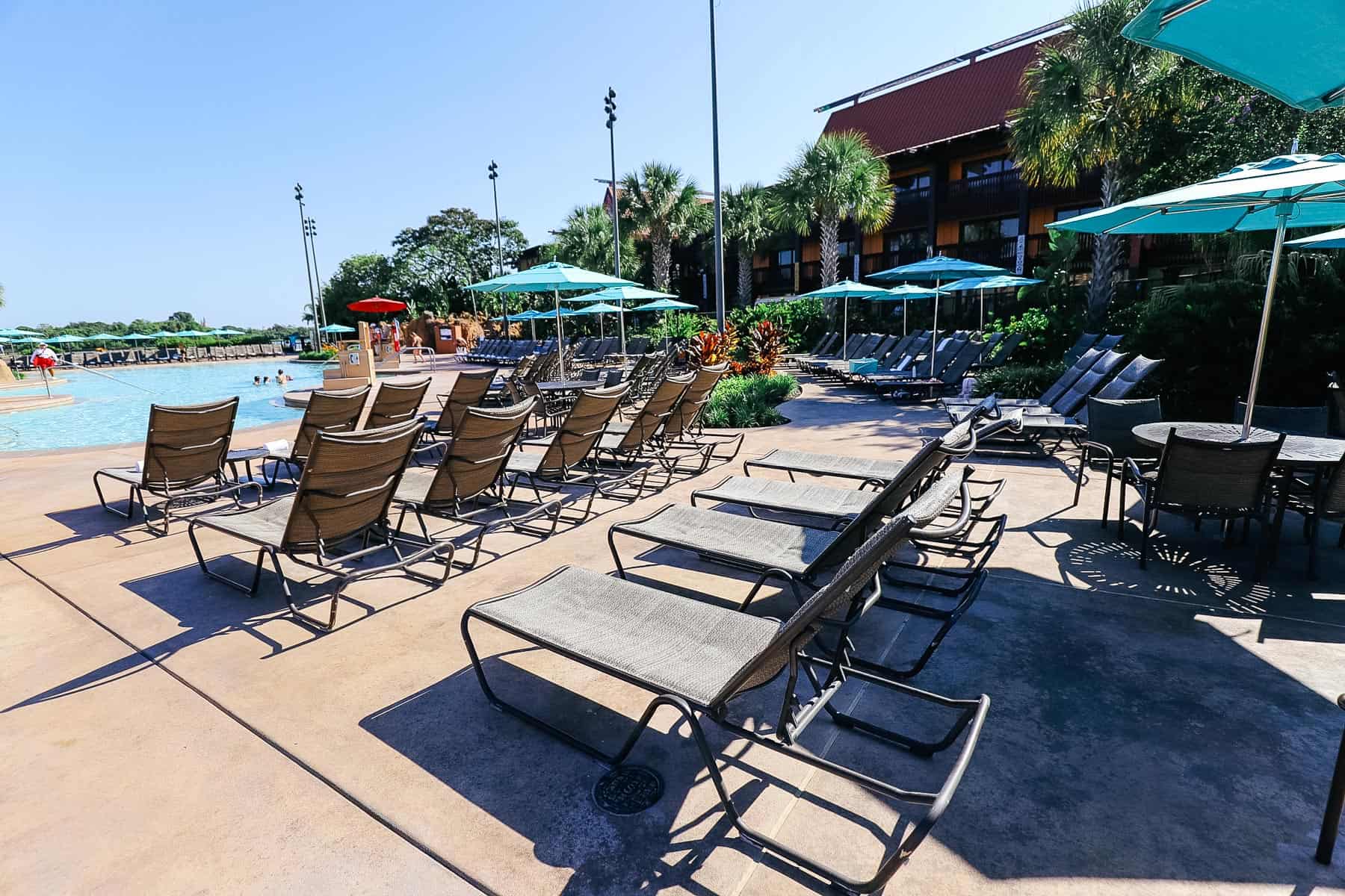 Polynesian lounge chairs