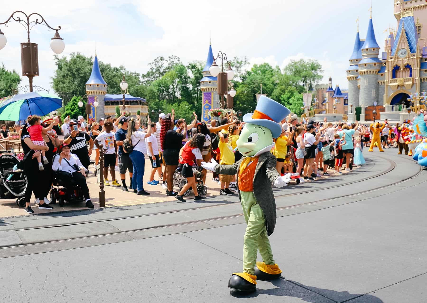 Jiminy Cricket at Magic Kingdom 