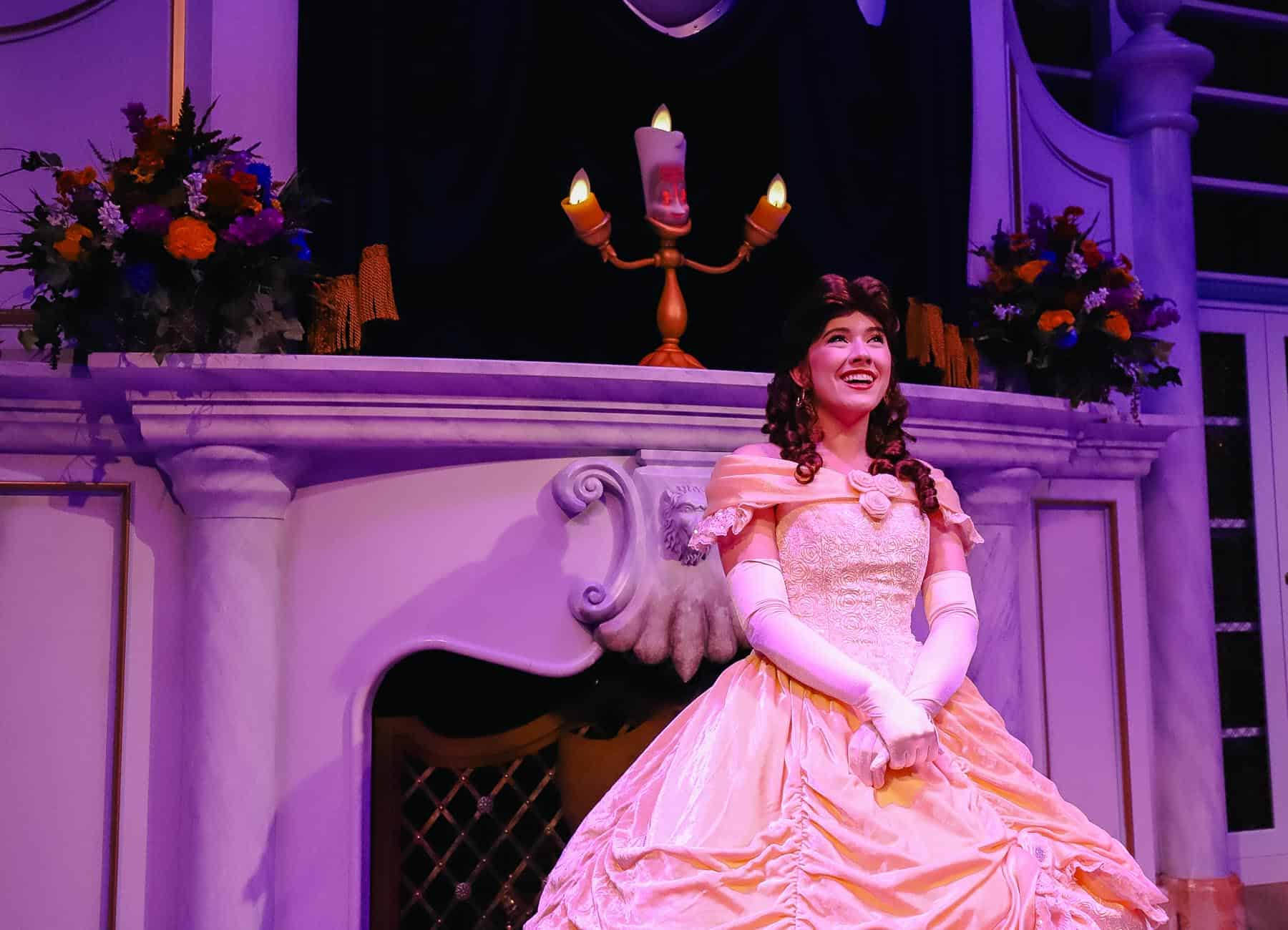 Belle at Magic Kingdom 