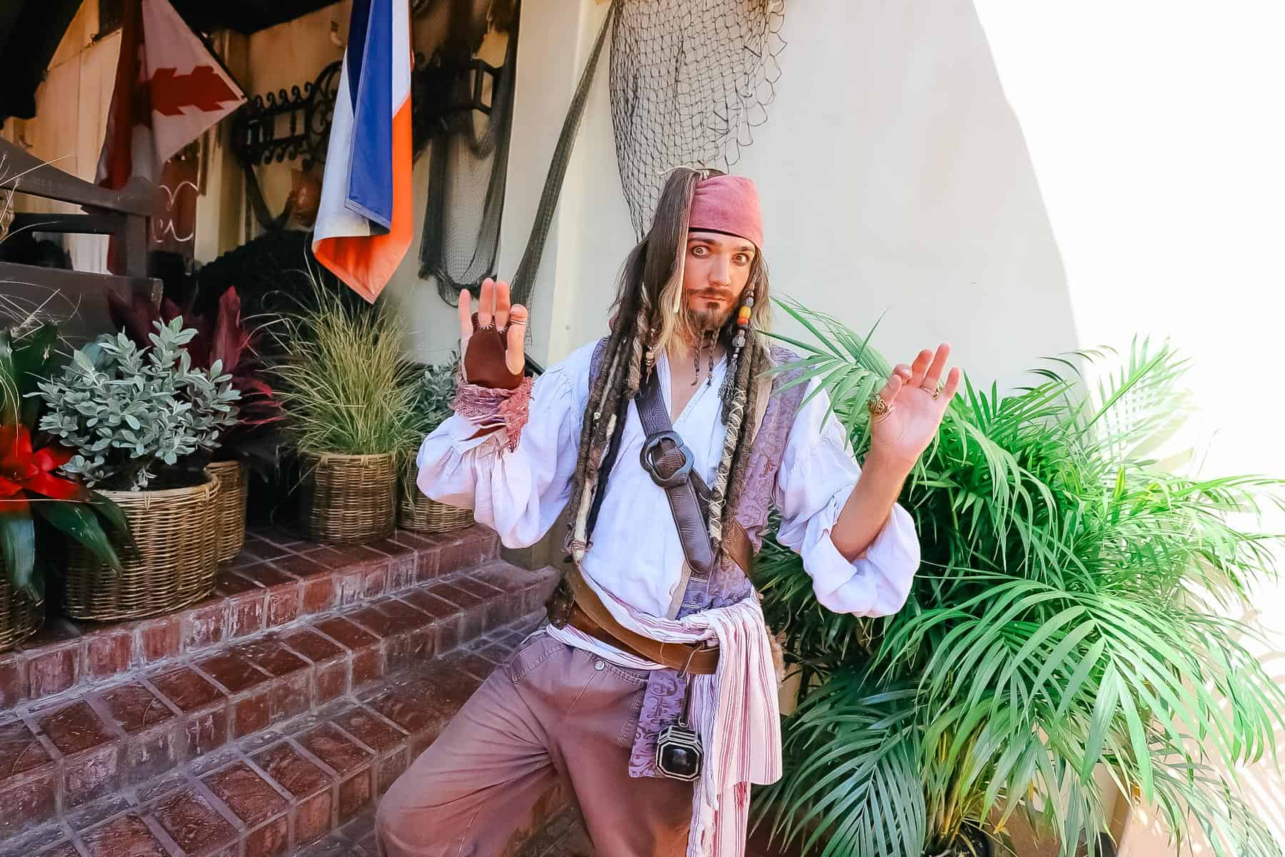 Jack Sparrow at Magic Kingdom 