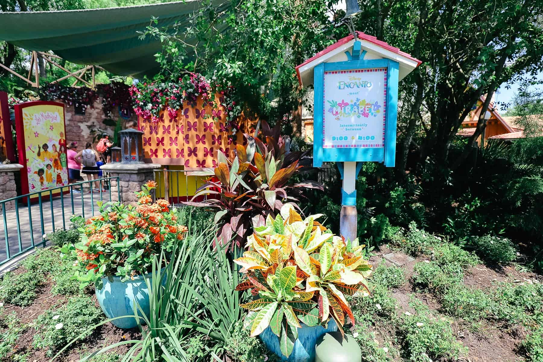 Entrance to Encanto at Magic Kingdom 