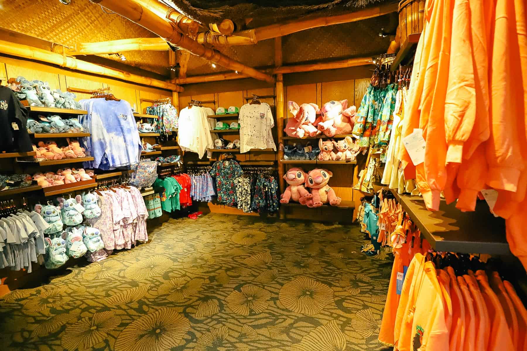 clothing display Moana Mercantile 