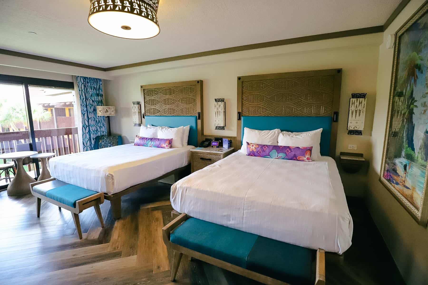 alternate view of the Moana rooms at the Polynesian 