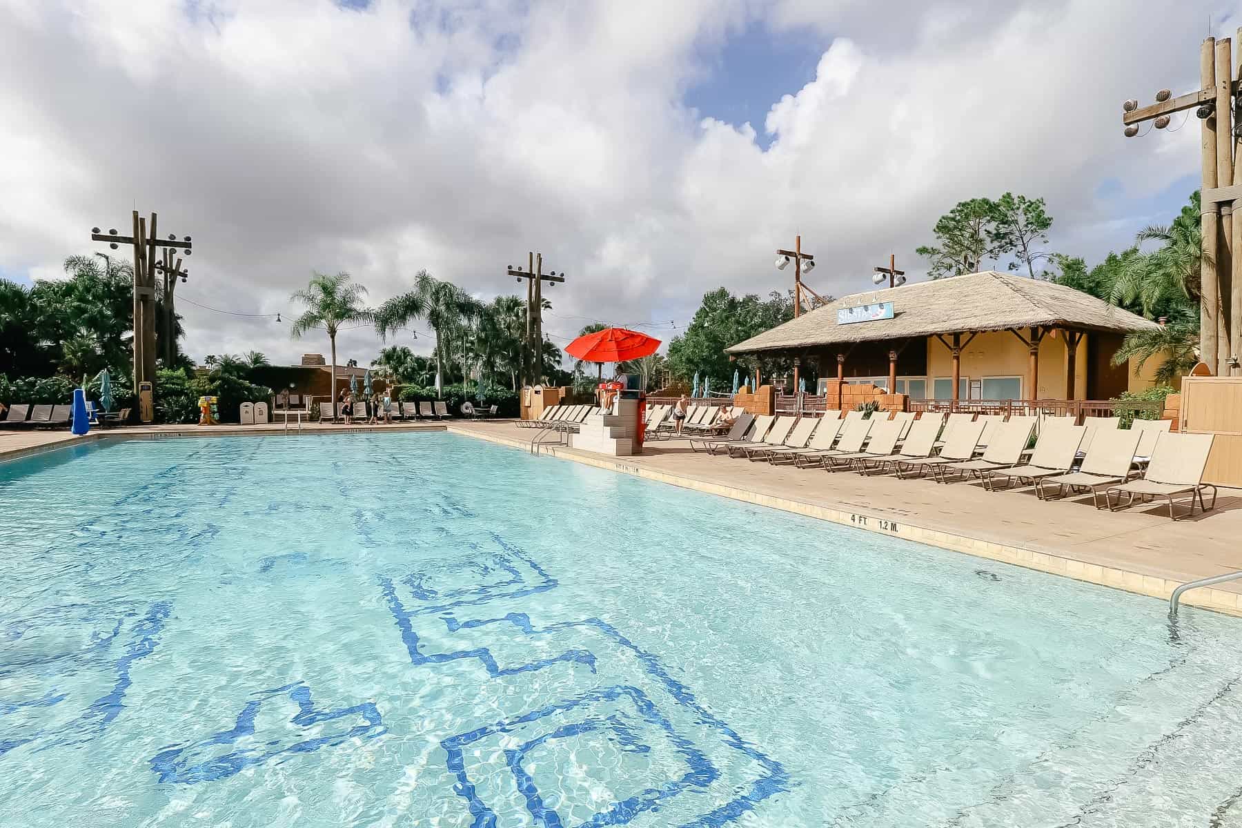Pool area at Disney's Coronado Springs 