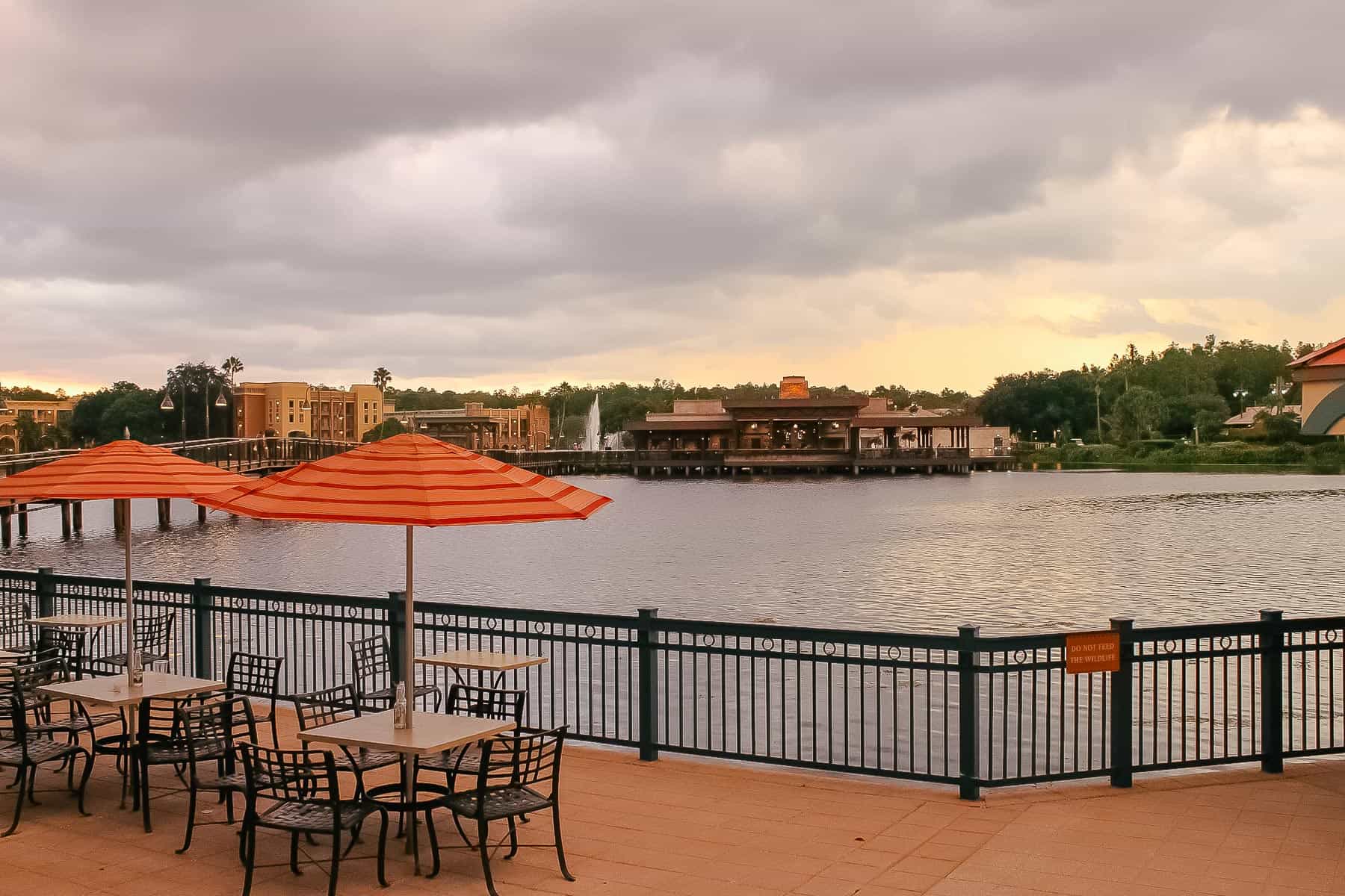 sunset at Coronado Springs 