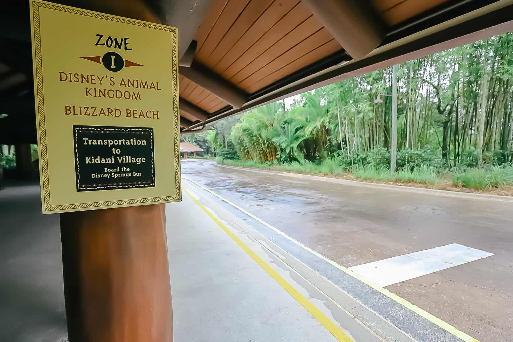 Animal Kingdom Lodge to Animal Kingdom is Zone One 