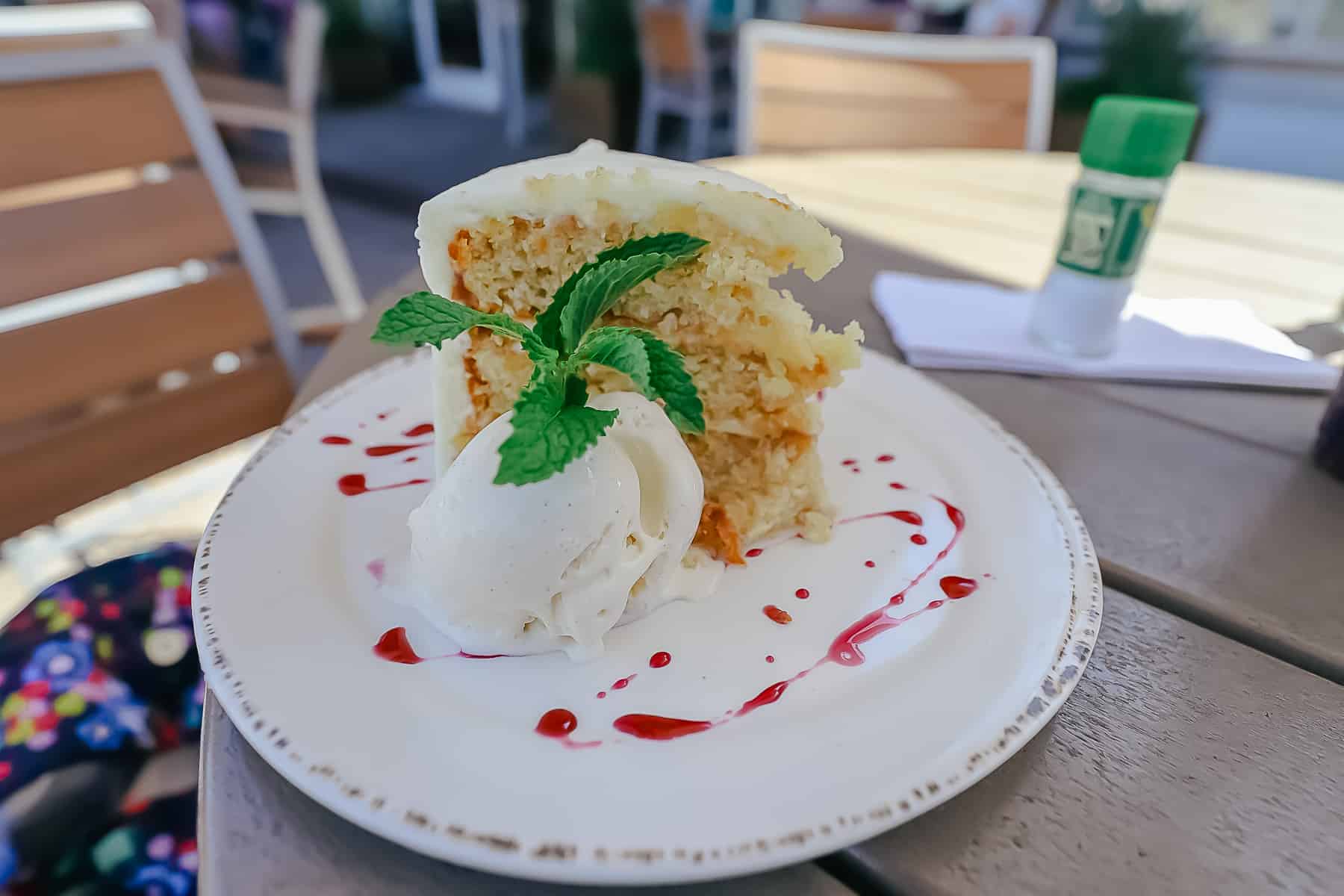 Hummingbird Cake is one of the best desserts at Disney Springs 