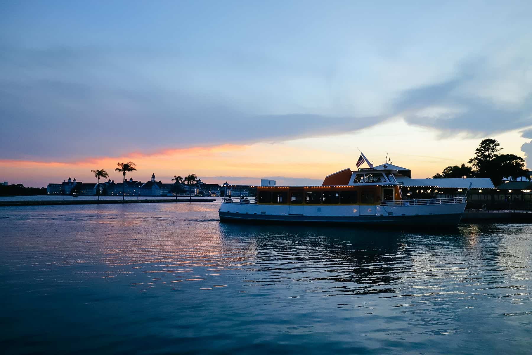 Boat Service at Disney World 