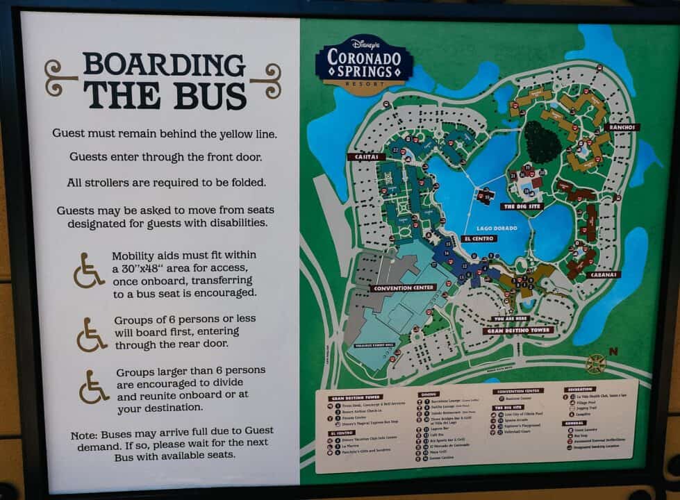 Disney's Coronado Springs Transportation Guide (By Resorts Gal)