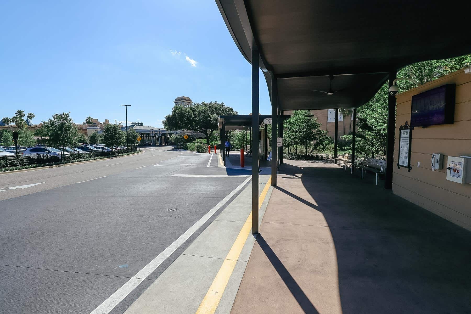 Coronado Springs Bus Stop for Magic Kingdom 