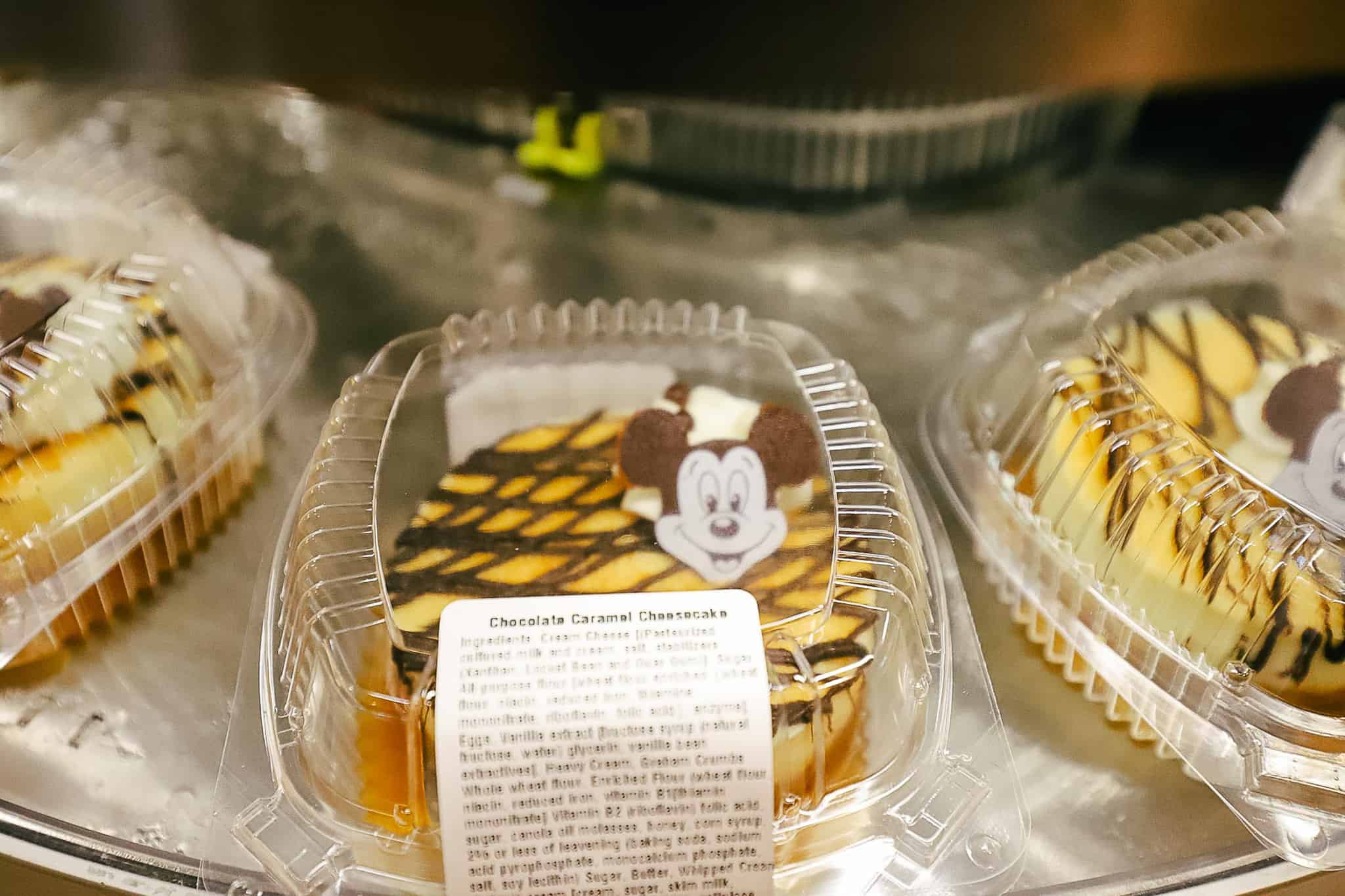 Chocolate Caramel Cheesecake at Disney's Beach Club Restaurants