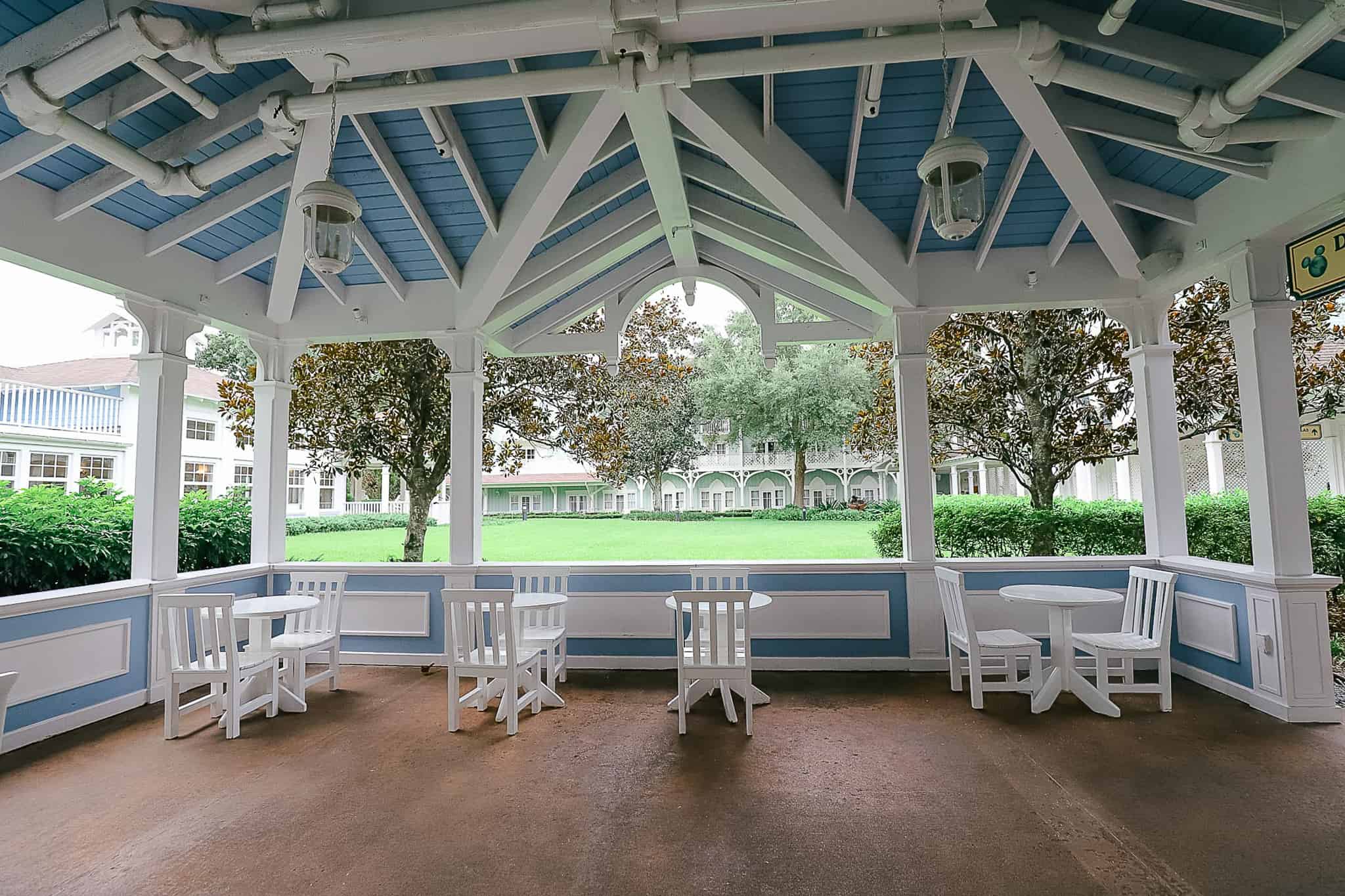 Disney Beach Club Restaurant seating area 