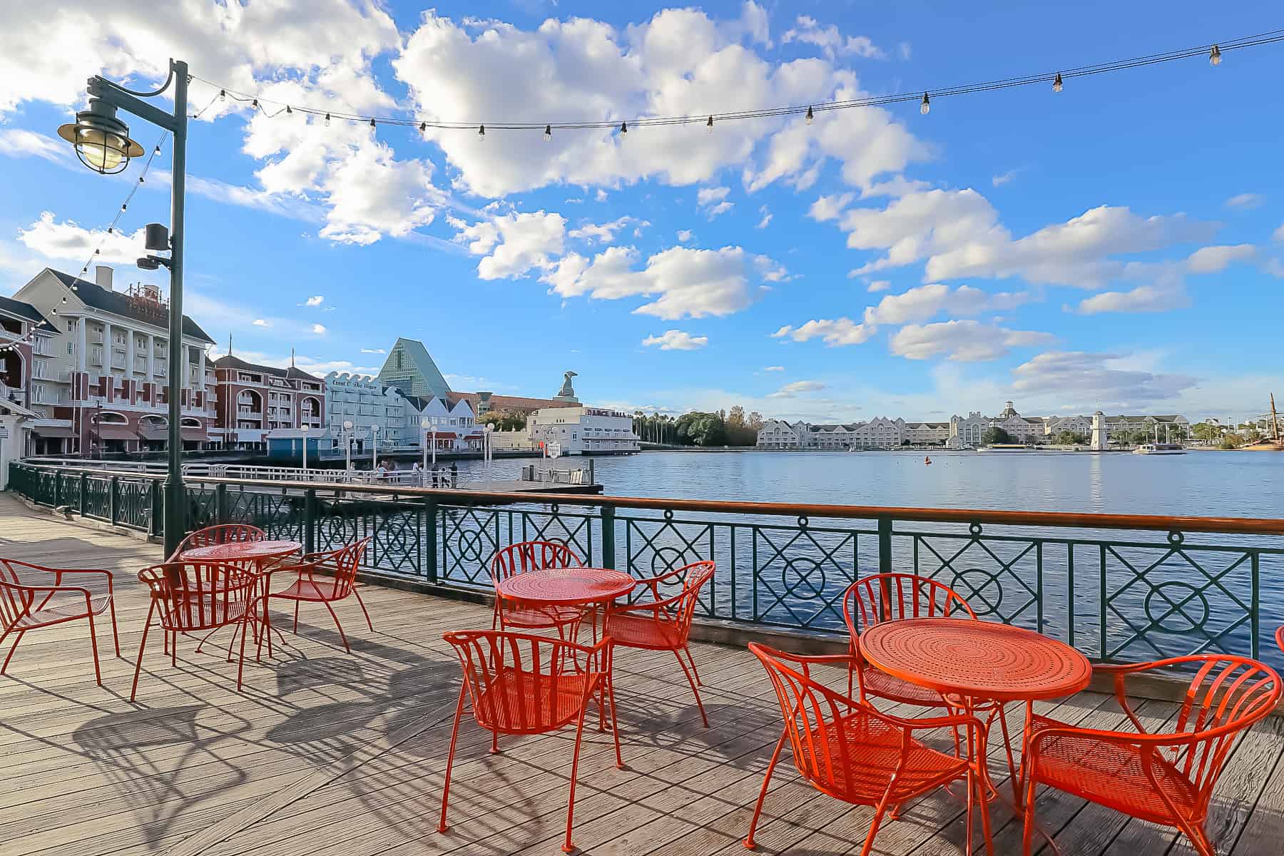 Disney's Boardwalk side to Epcot 