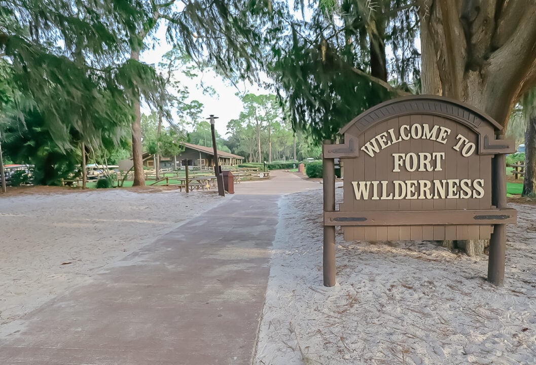Disney's Fort Wilderness Resort entrance