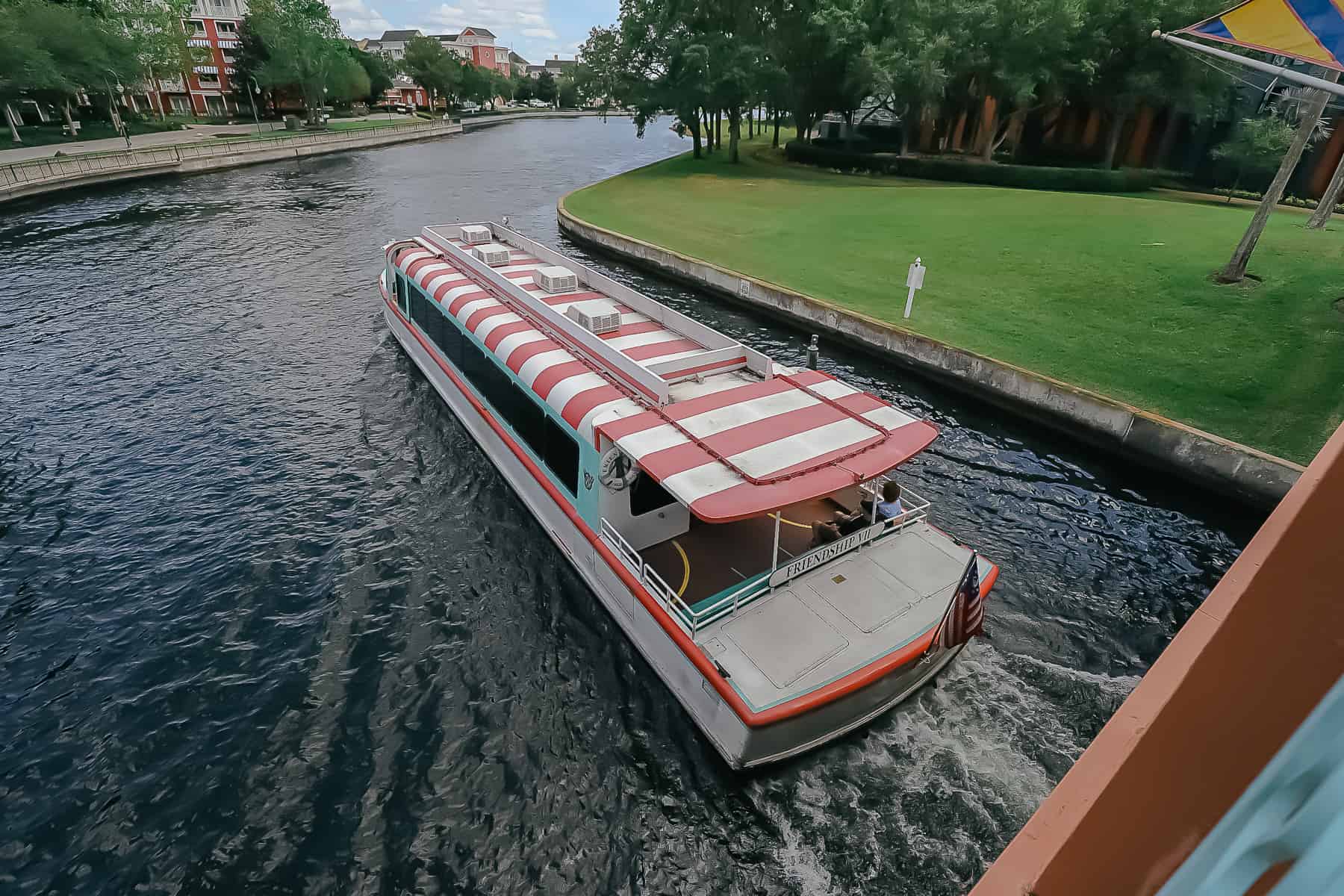 Boat from Epcot to Hollywood Studios