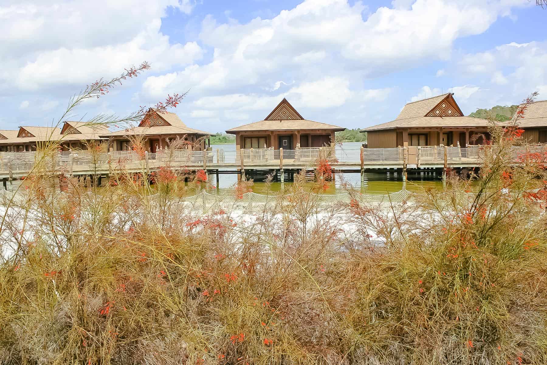 Bungalows at Disney's Polynesian Village 