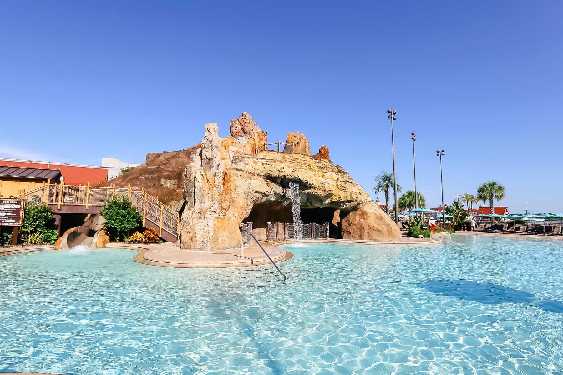 The Lava Pool at Disney's Polynesian 