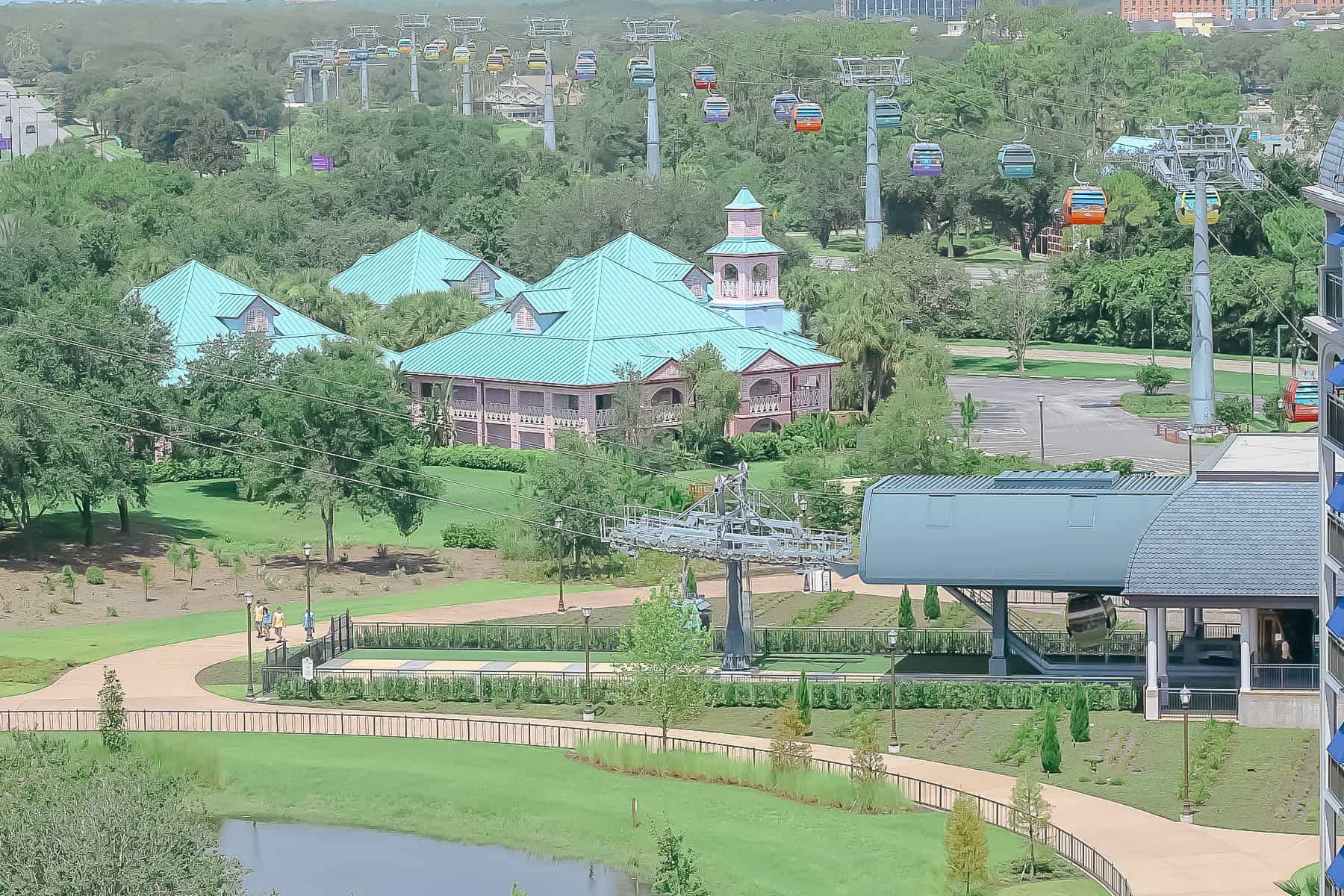 Disney's Riviera Resort to the Epcot Resorts Area