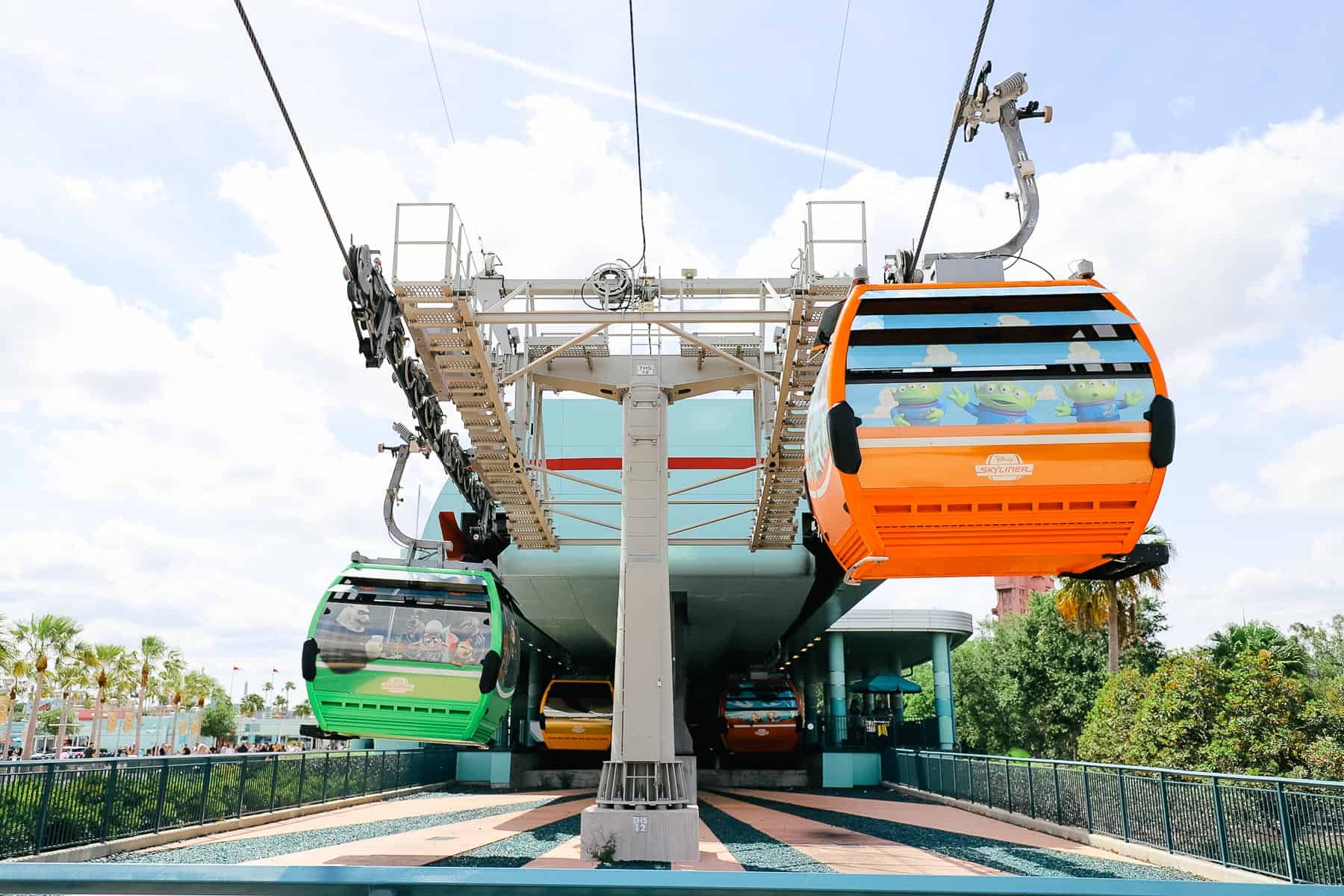 Disney Skyliner station at Hollywood Studios 