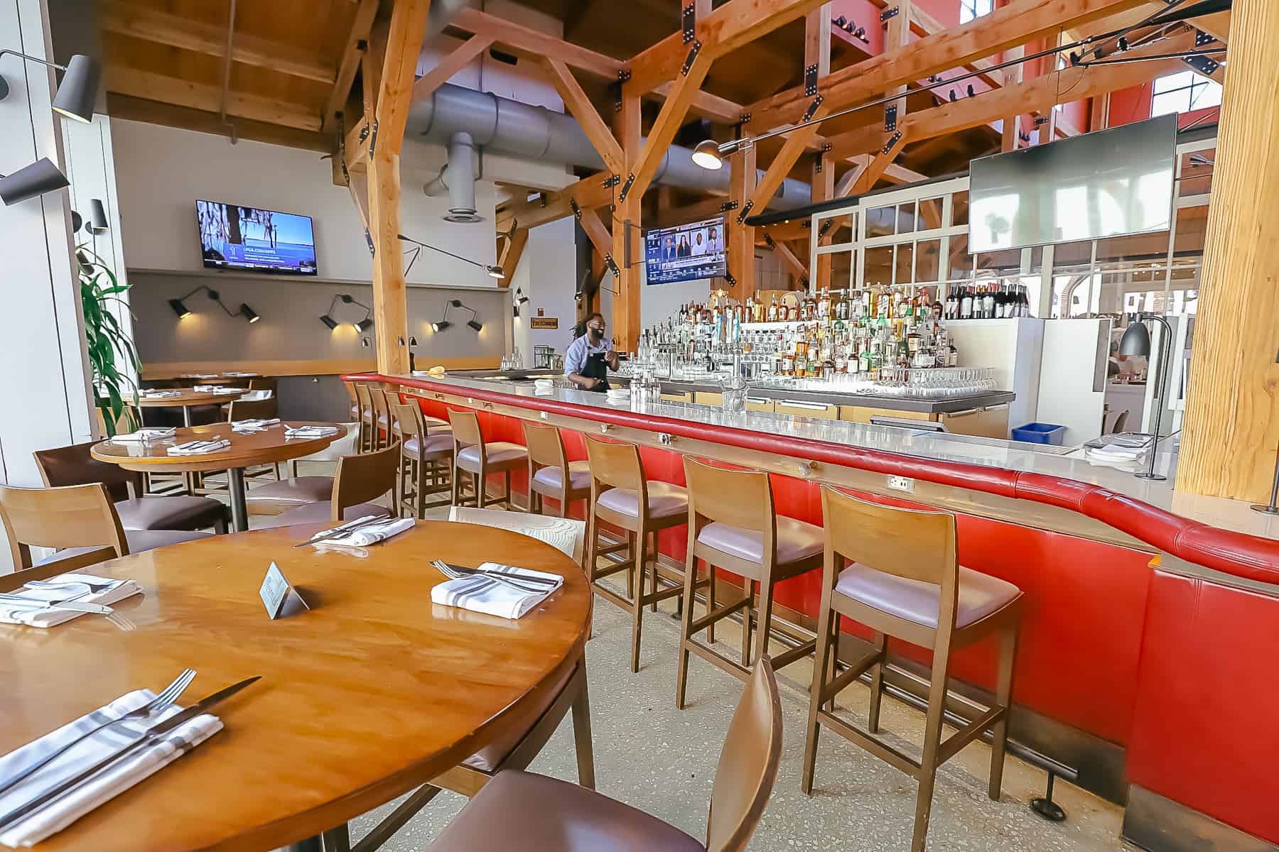 disney springs top restaurant choice inside a restaurant at Disney Springs