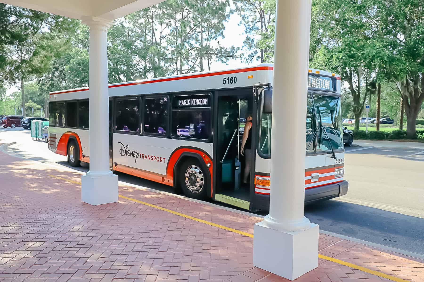 Disney's Yacht Club bus to Magic Kingdom 