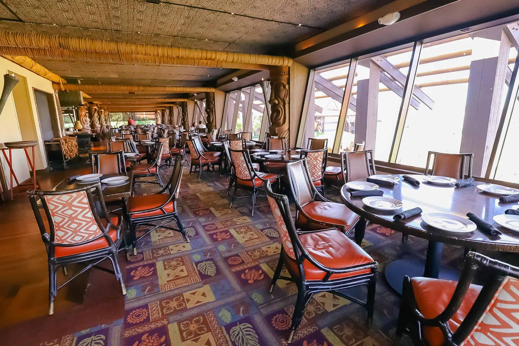 'Ohana restaurant interior at Disney's Polynesian 