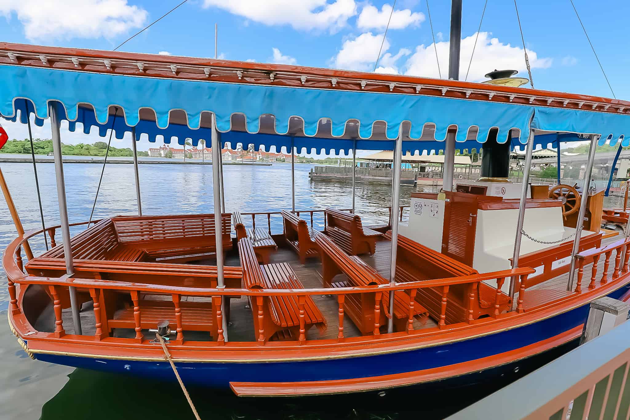 Resort Boat at Disney's Polynesian 